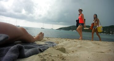 Perra de pollo chupa la polla y lame los testículos